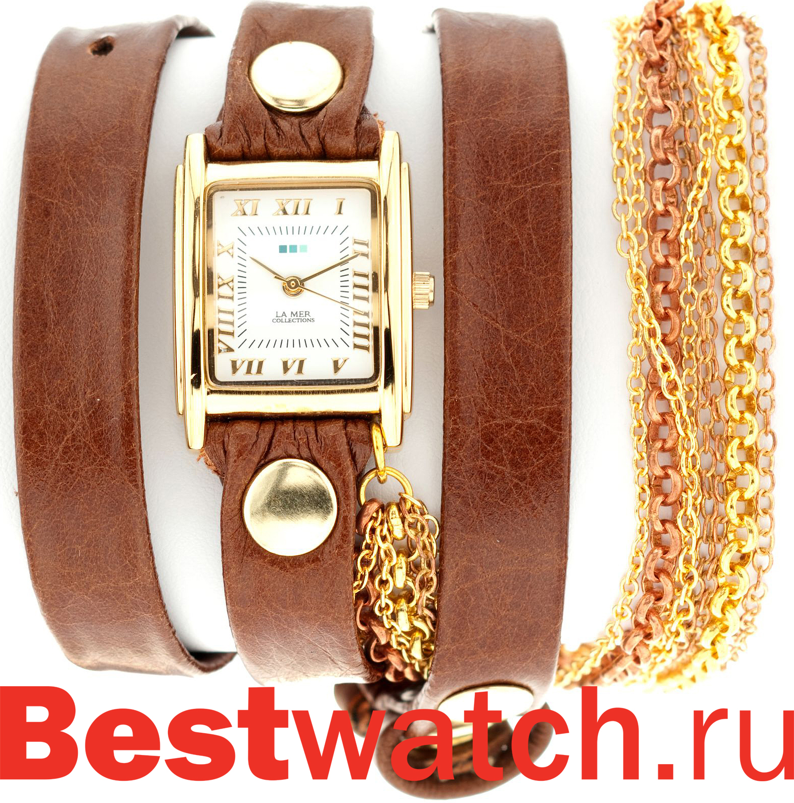 Часы La Mer С цепочками и подвесками LMMULTICW1018-B